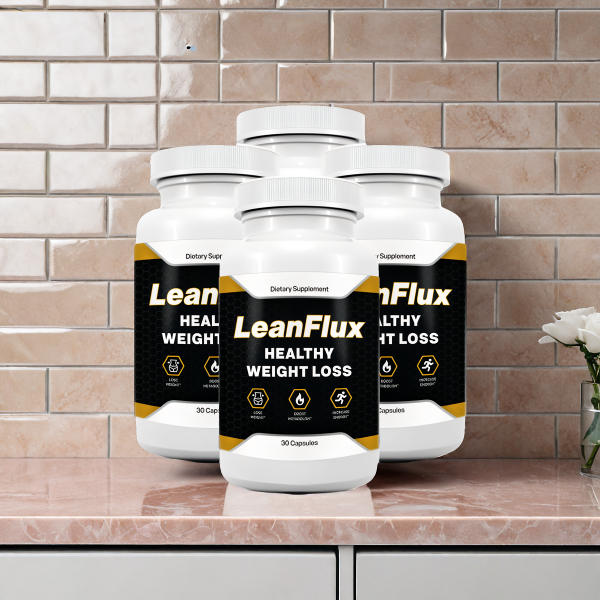 LeanFlux - 4 Bottle