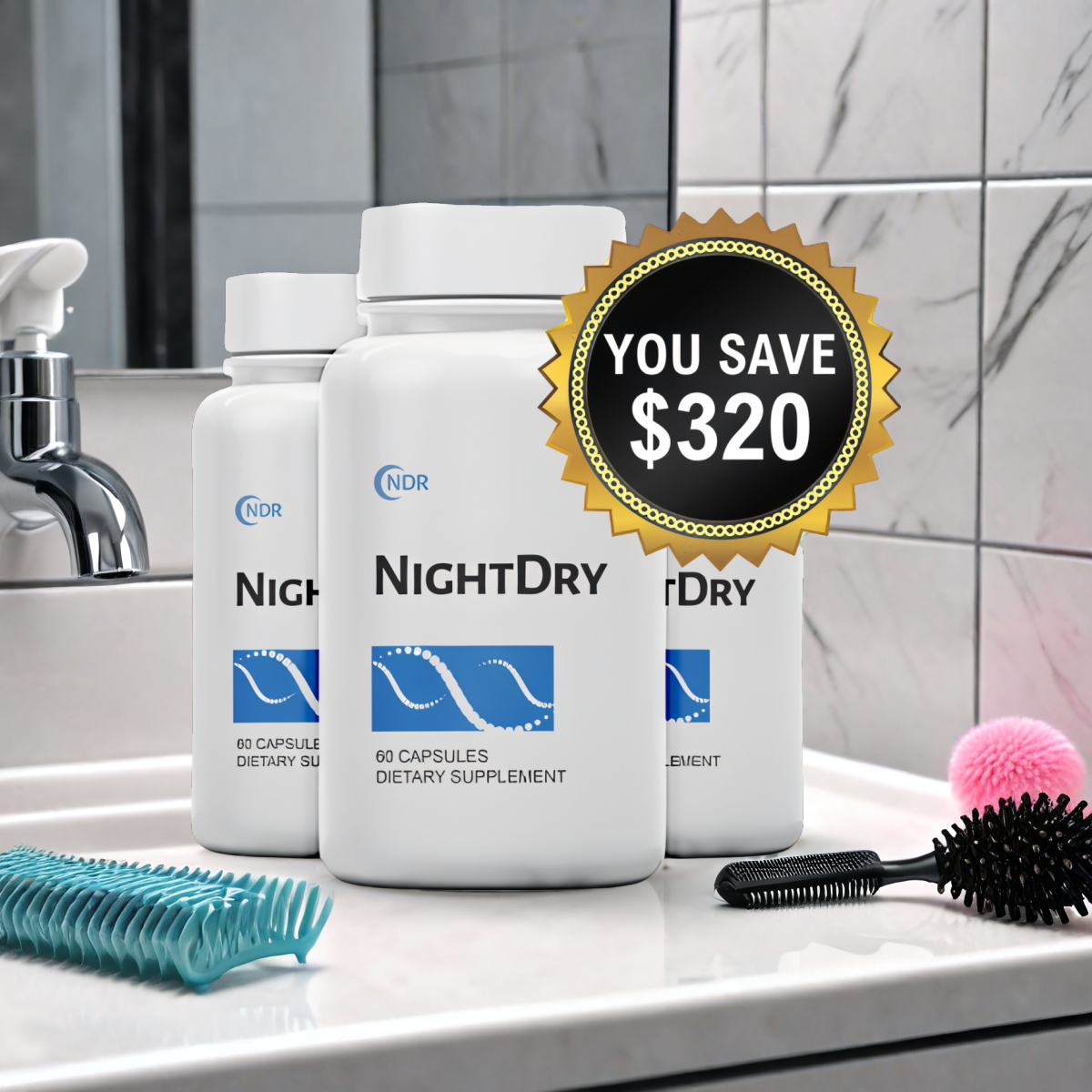 Night Dry - 3 month supply