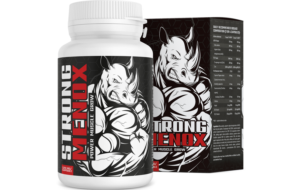 Strongmenox - Łatwy sposób na poprawę wytrzymałości i jakości treningów